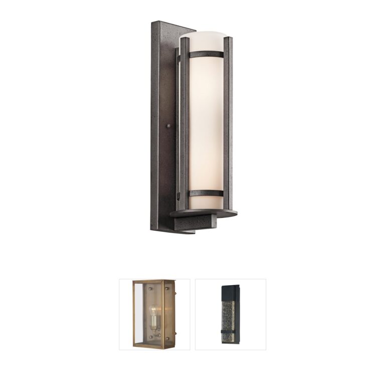 Kichler Camden Cast Aluminum Outdoor Wall Light