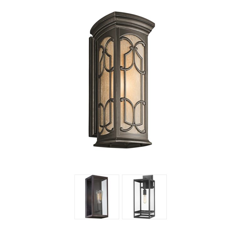 Kichler Franceasi Aluminum Outdoor Wall Light