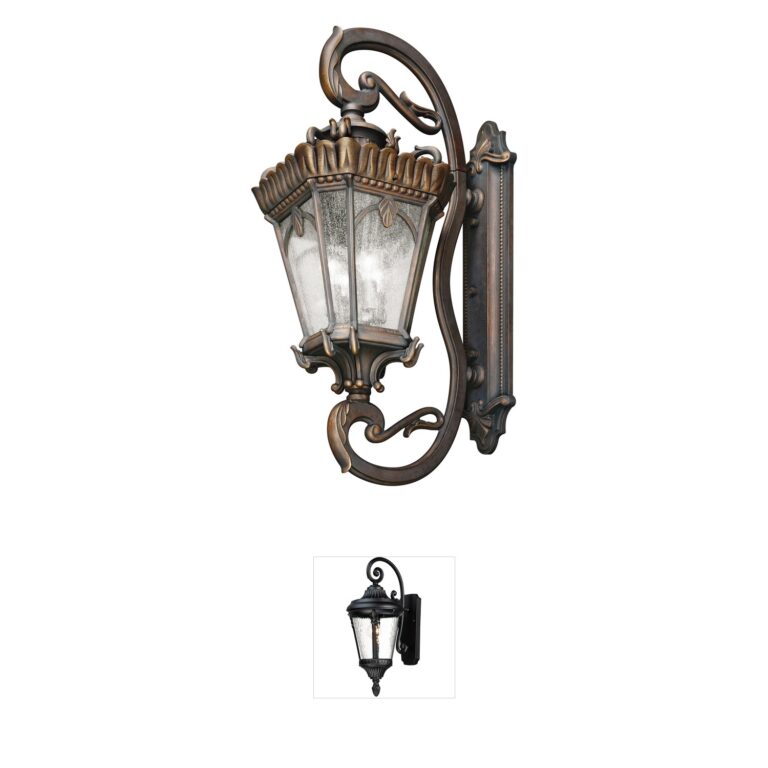 Kichler Tournai Aluminum Outdoor Wall Light