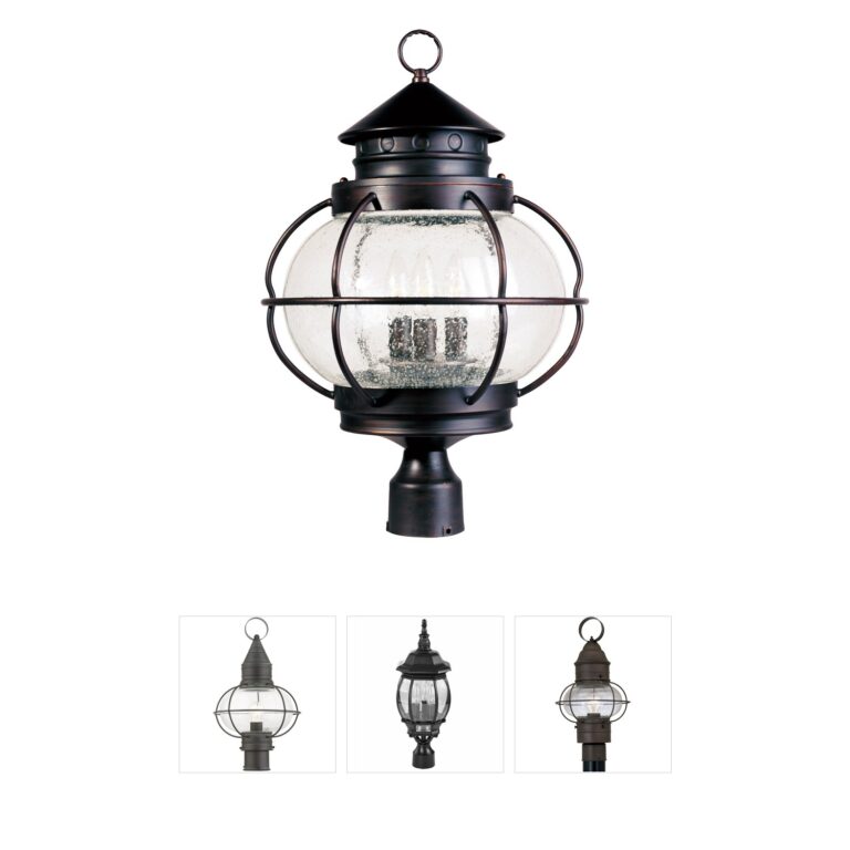 Maxim Lighting Portsmouth Oil Rubbed Bronze Post Lantern