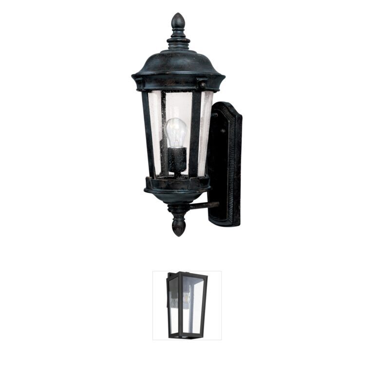 Maxim Lighting Dover DC Bronze Outdoor Wall Lantern