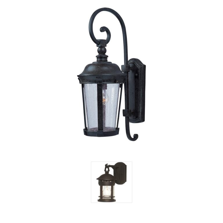 Maxim Lighting Dover DC Bronze Outdoor Wall Lantern