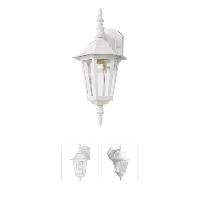 Maxim Lighting Builder Cast White Outdoor Wall Light