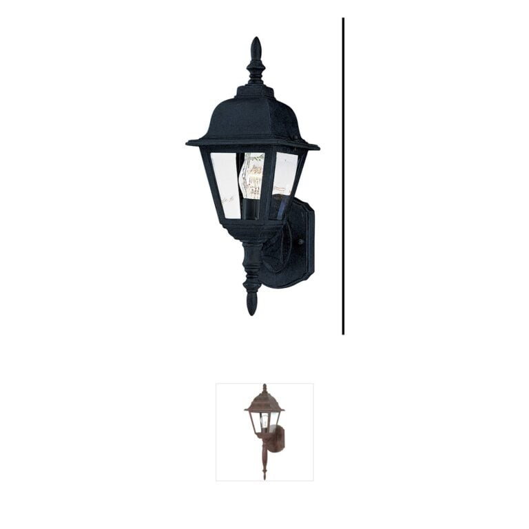 Maxim Lighting Builder Cast Black Outdoor Wall Light
