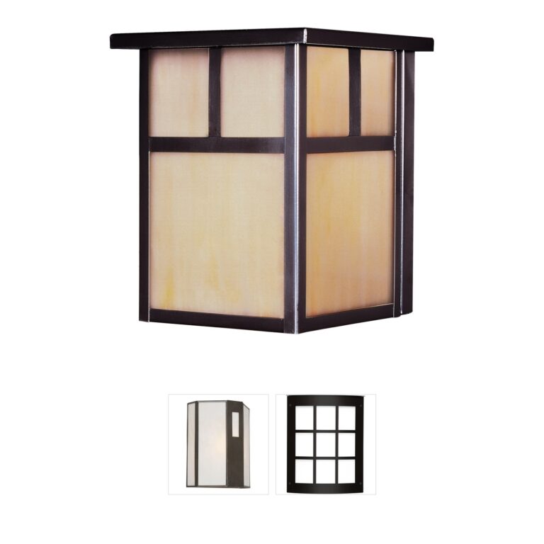 Maxim Lighting Coldwater Burnished Aluminum Outdoor Wall Lantern