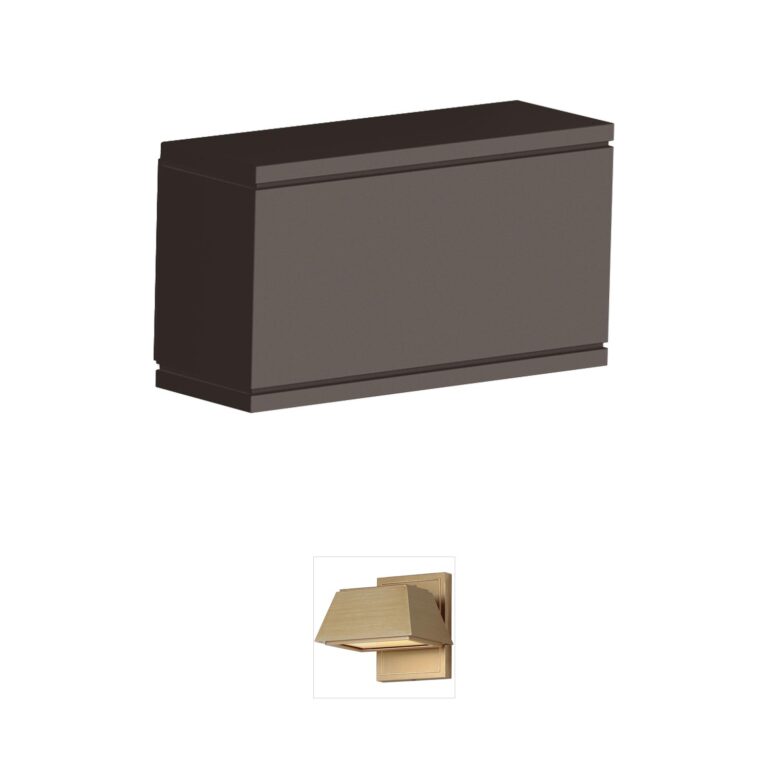 WAC Lighting Rubix Bronze LED Outdoor Wall Light