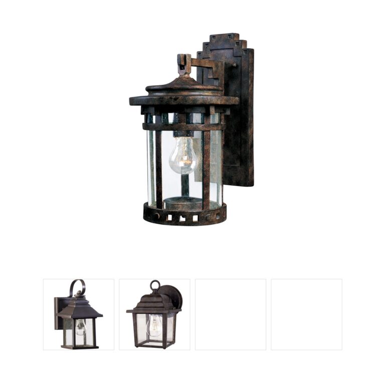 Maxim Lighting Santa Barbara DC Sienna Outdoor Wall Lantern