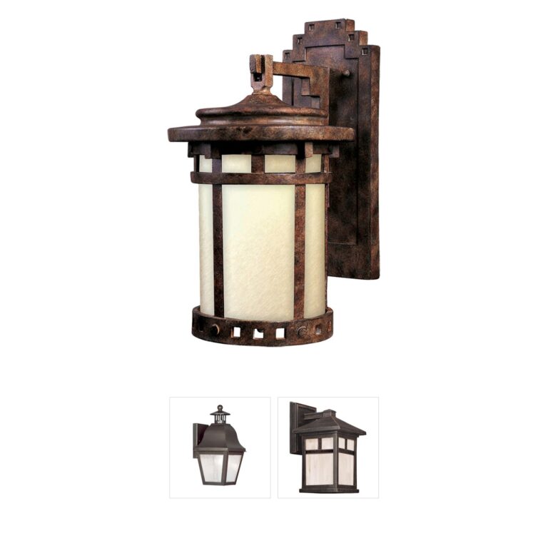 Maxim Lighting Santa Barbara Dark Sky Sienna Outdoor Wall Lantern