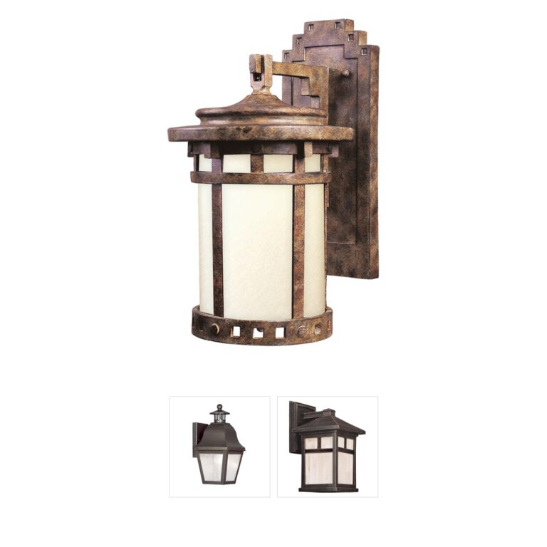Maxim Lighting Santa Barbara Dark Sky Sienna Outdoor Wall Lantern