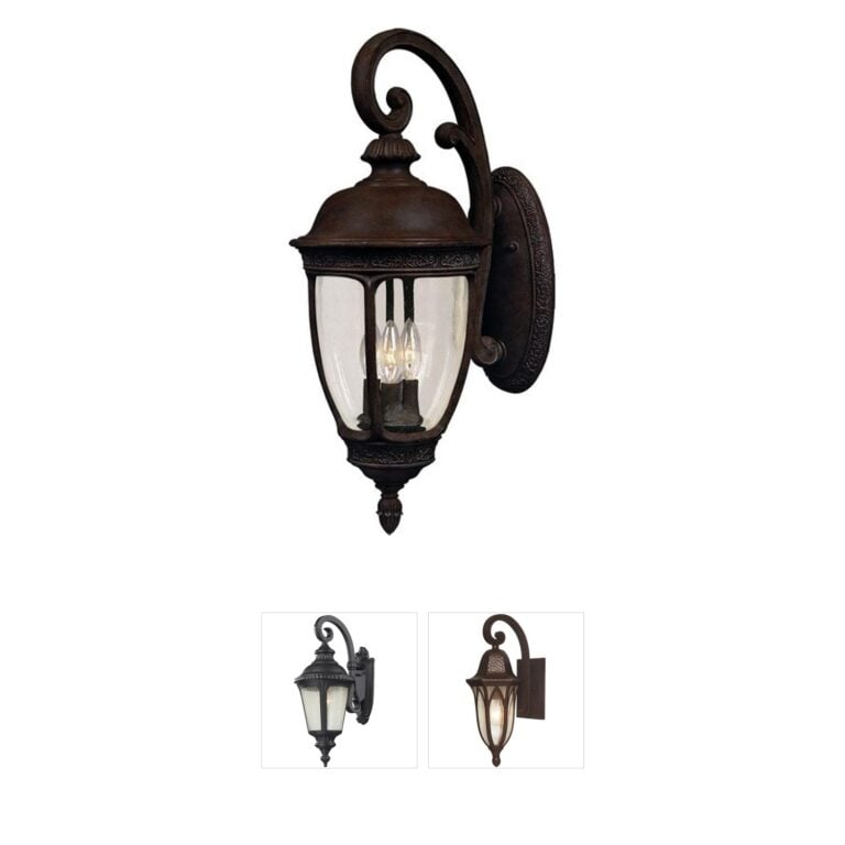 Maxim Lighting Knob Hill DC Sienna Finish Outdoor Wall Lantern