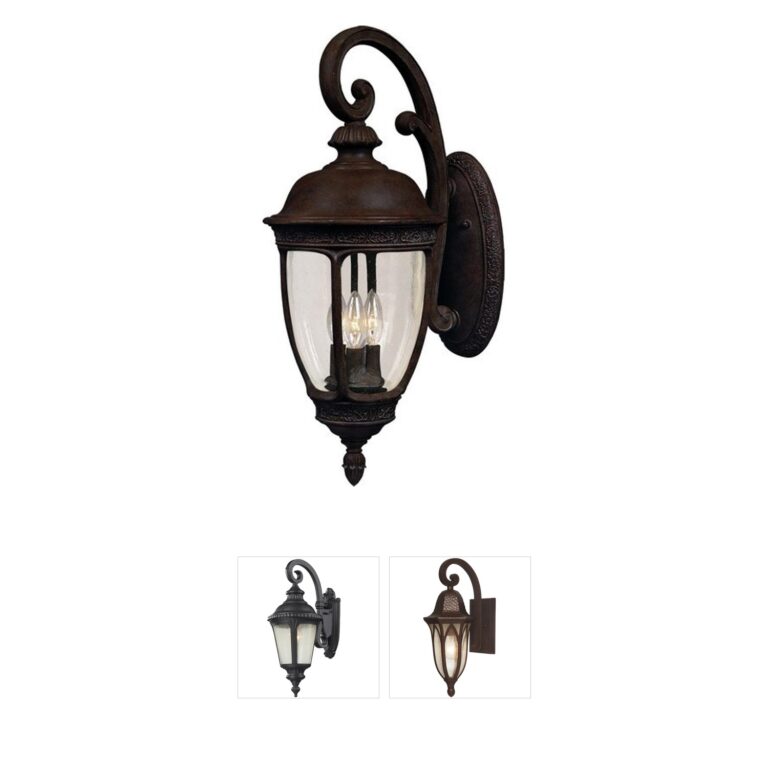 Maxim Lighting Knob Hill DC Sienna Finish Outdoor Wall Lantern