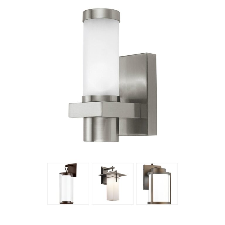 Eglo Konya Stainless Steel Outdoor Wall Light