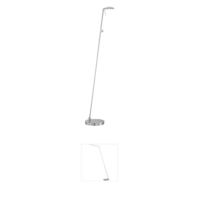 George Kovacs George's Reading Room Chrome LED Pharmacy Floor Lamp