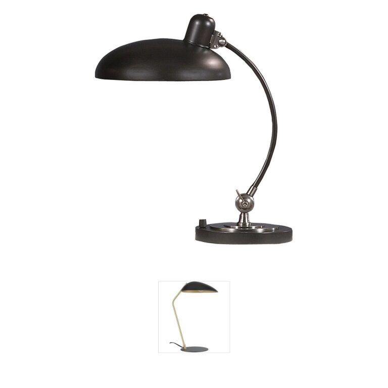 Robert Abbey Bruno Lead Bronze Table Lamp