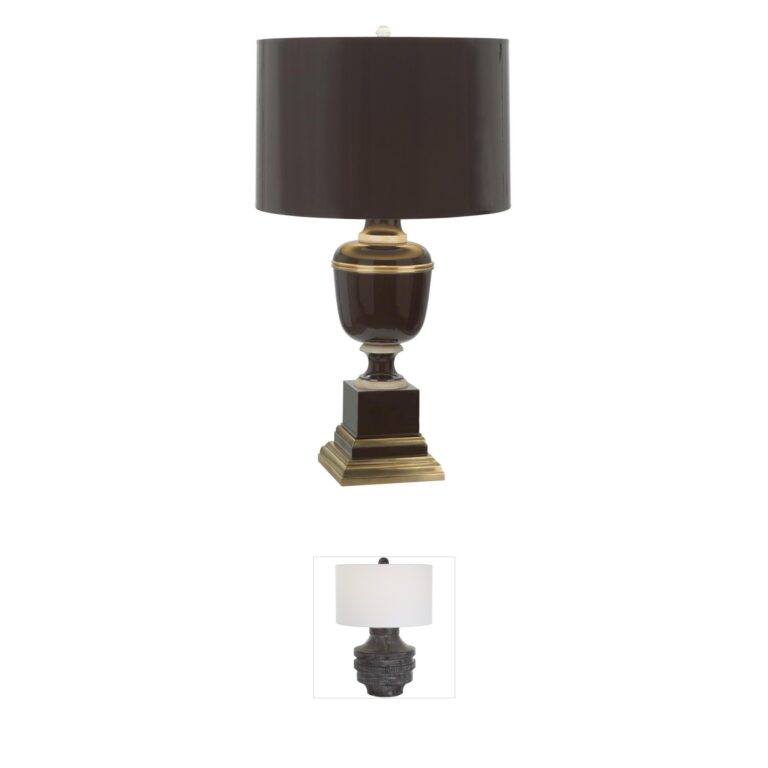 Robert Abbey Annika Chocolate Accent Lamp by Mary McDonald