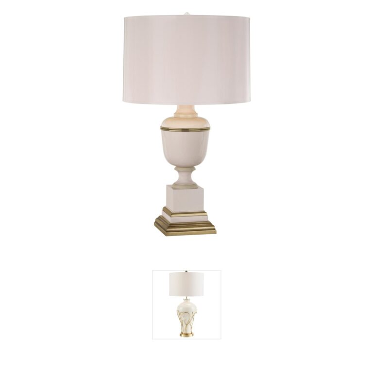 Robert Abbey Annika Blush Table Lamp by Mary McDonald