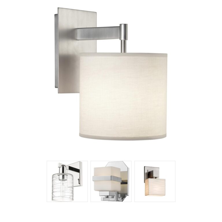 Robert Abbey Echo Stainless Steel Wall Sconce