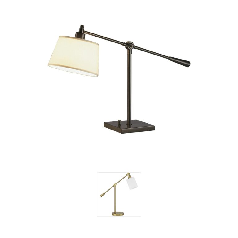 Robert Abbey Real Simple Deep Bronze Table Lamp with Hi-Lo Dimming