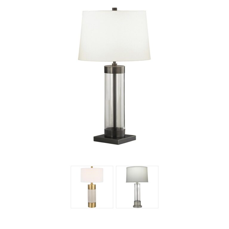 Robert Abbey Andre Deep Patina Bronze Table Lamp
