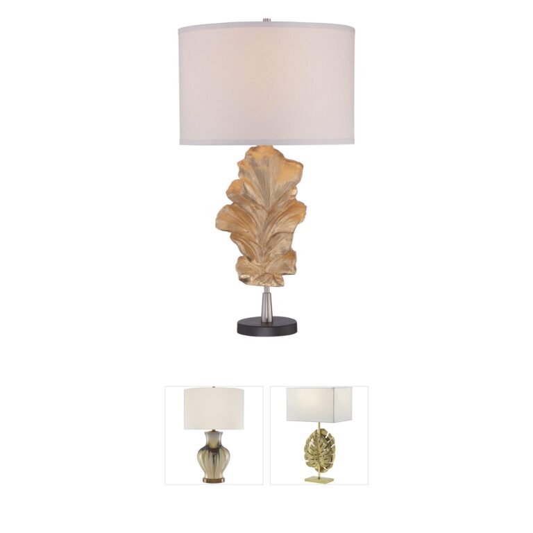 Minka-Lavery ML Collection Gold Leaf Table Lamp
