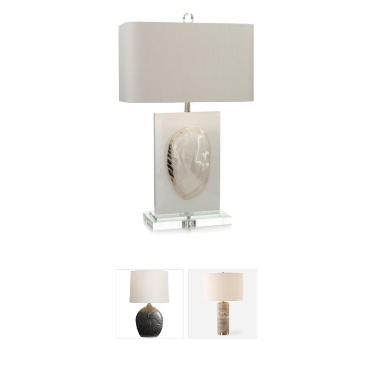 John-Richard Sarasota 29-Inch Acrylic Table Lamp