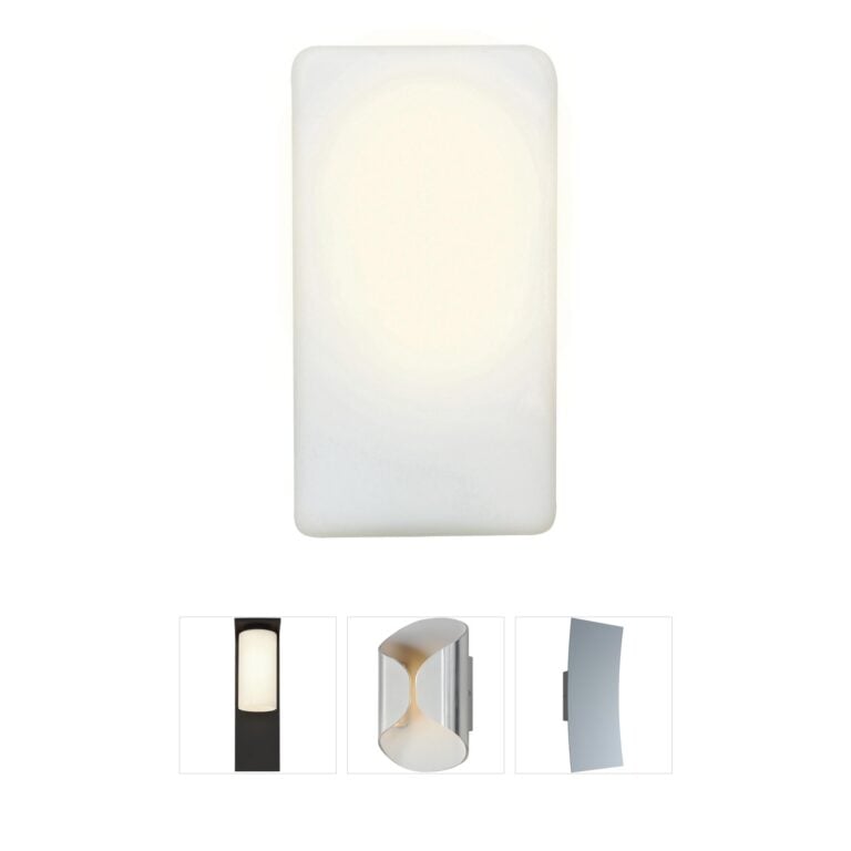 Access Lighting Brick Collection Steel Outdoor Wall Light