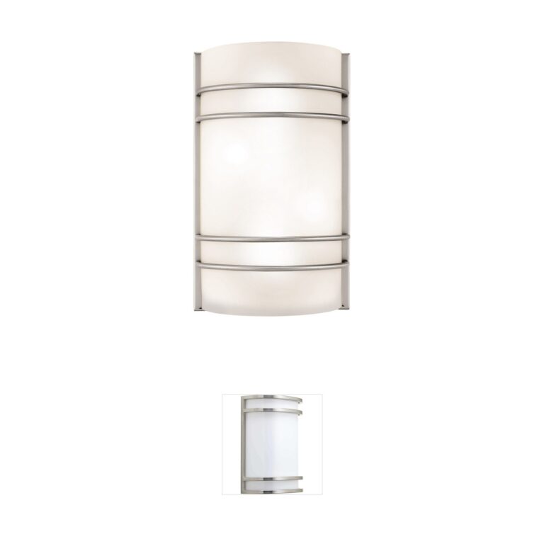 Access Lighting Cassi Brushed Steel LED Wall Sconce
