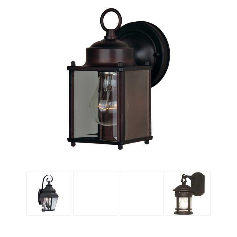 Maxim Lighting Side Door Oil Rubbed Bronze Outdoor Wall Light