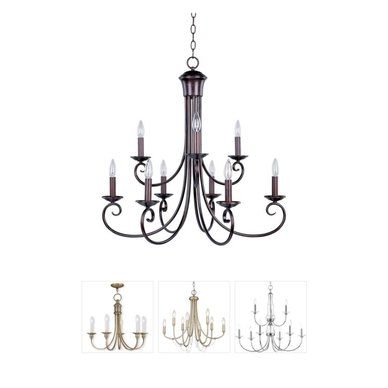 Maxim Lighting Loft Collection Oil Rubbed Bronze Chandelier