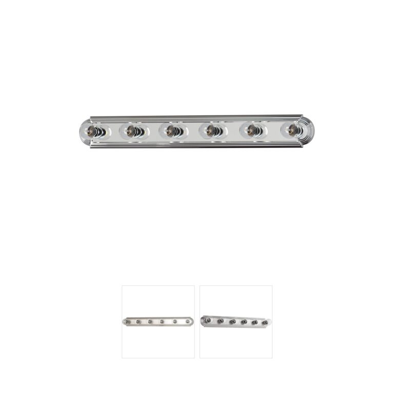 Maxim Lighting Essentials 712x Polished Chrome 6-Light Vanity