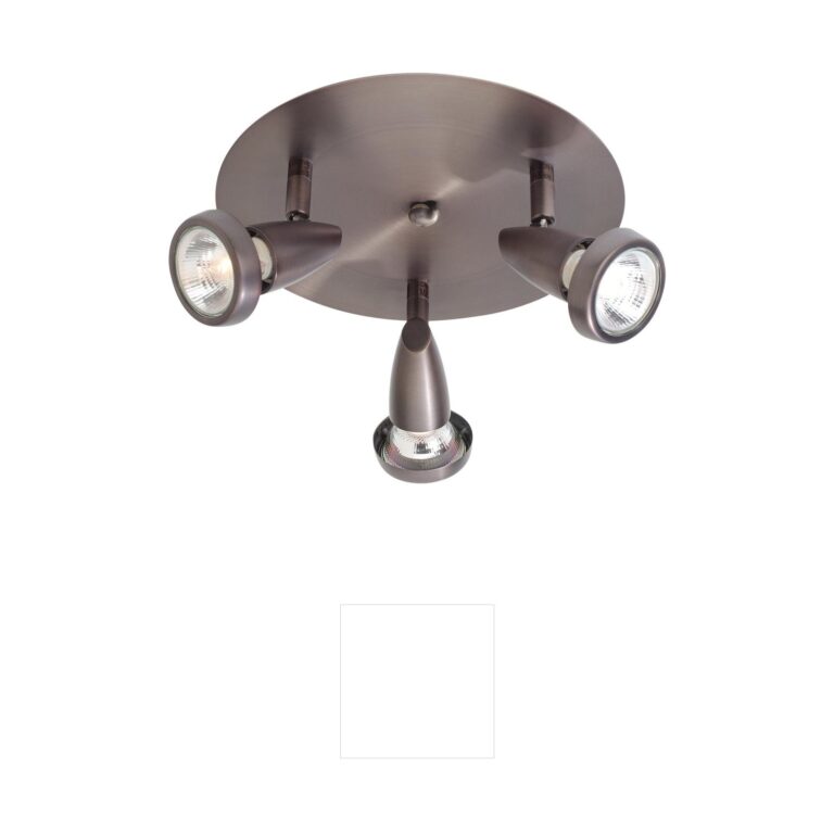 Access Lighting Mirage 3-Light Bronze Cluster Spotlight Flush Mount