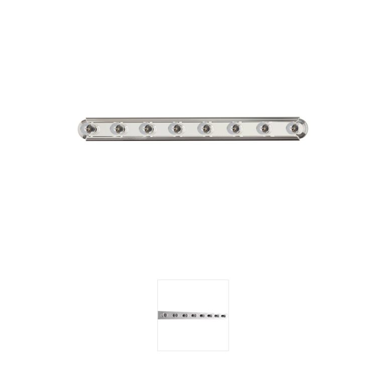 Maxim Lighting Essentials - 712x 8-Light Polished Chrome Bath Vanity