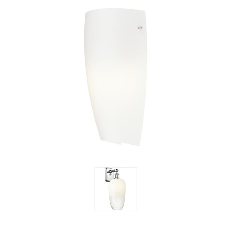 Access Lighting Daphne Brushed Steel Wall Sconce
