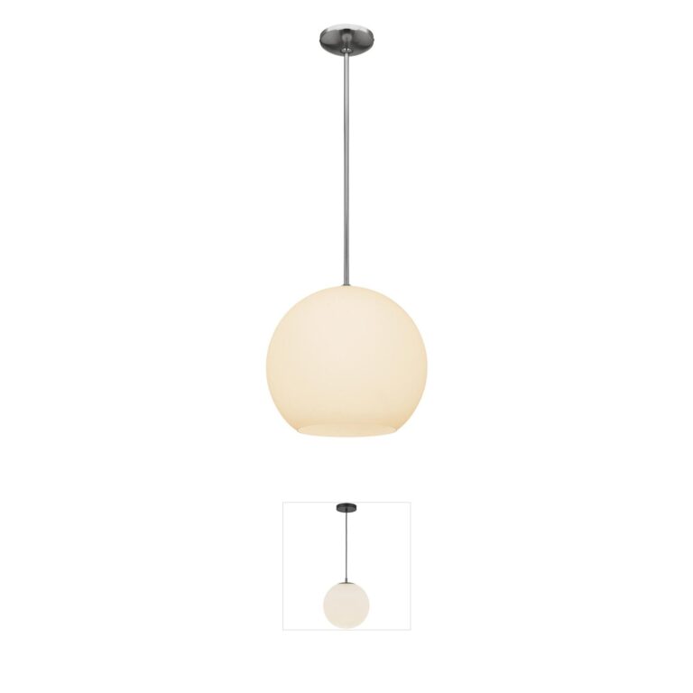 Access Lighting Nitrogen Opal Glass Globe Pendant
