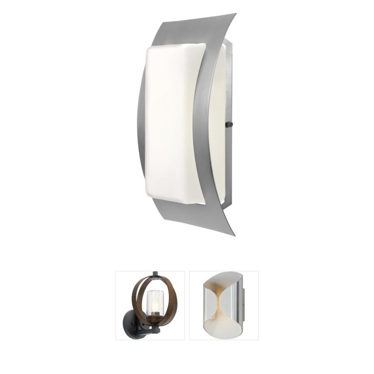 Access Lighting Eclipse Steel Outdoor Wall Light