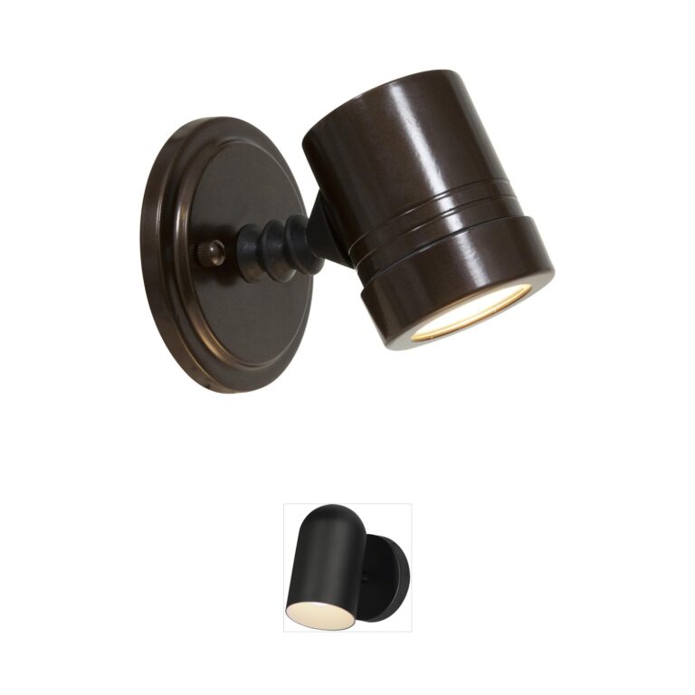 Access Lighting Myra Bronze Steel Outdoor Spotlight