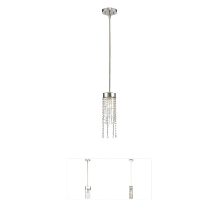 Z-Lite Siena Brushed Nickel Pendant Light