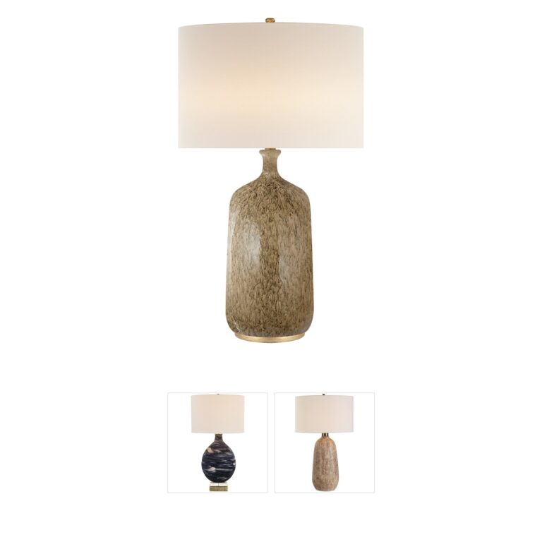 Visual Comfort AERIN Culloden Marbleized Sienna Table Lamp