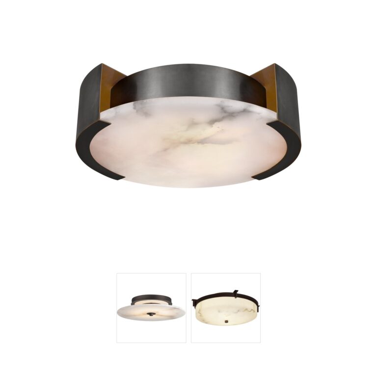 Visual Comfort Kelly Wearstler Melange Bronze Flush Mount