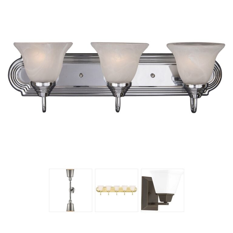 Maxim Lighting Essentials 801x Polished Chrome Vanity Light