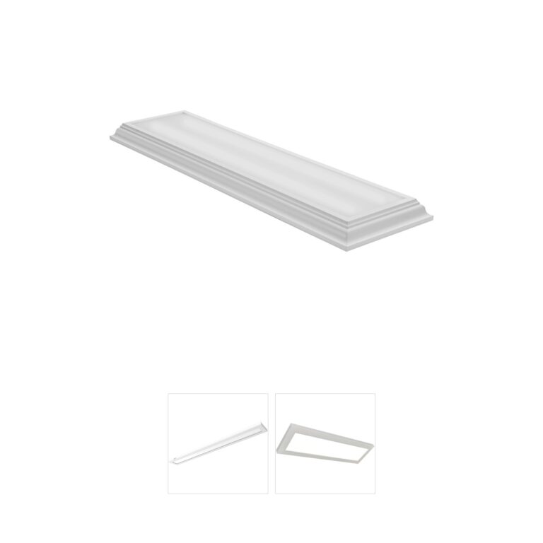 Lithonia Lighting Signature Rectangle Wood LED Flush Mount