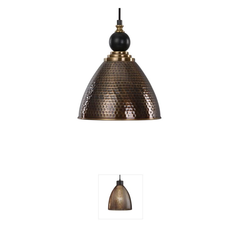 Uttermost Adastra Antique Brass Pendant Light