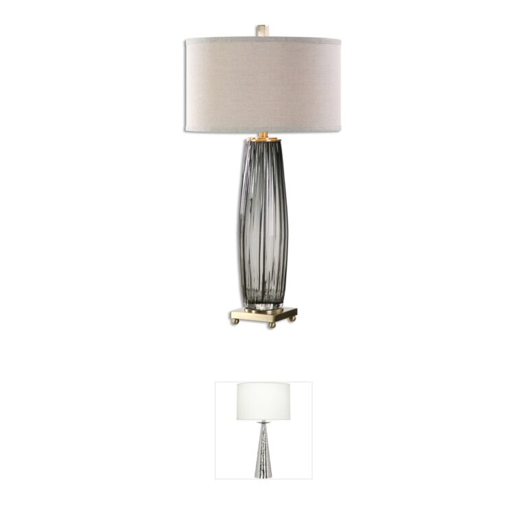 Uttermost Vilminore Metal & Glass Table Lamp