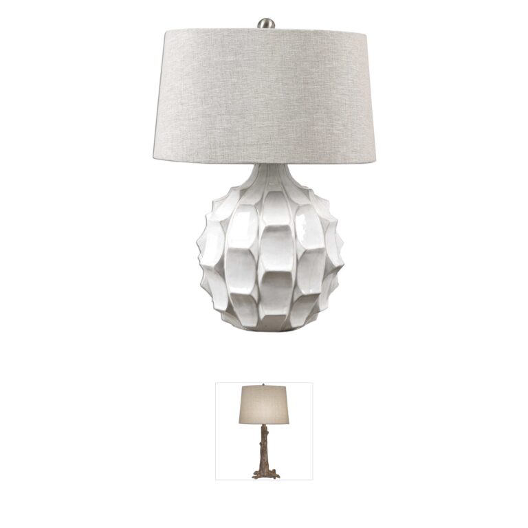 Uttermost Guerina Ceramic & Fabric Table Lamp