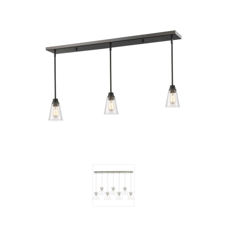 Z-Lite Annora Olde Bronze Linear Island Light
