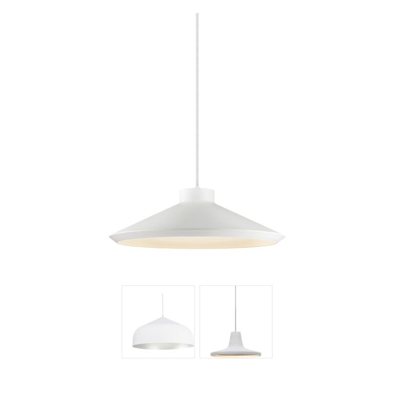 Sonneman Koma Satin White LED Pendant