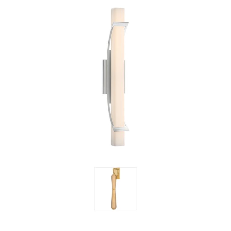 Quoizel Blade 26" Polished Chrome LED Vanity Light