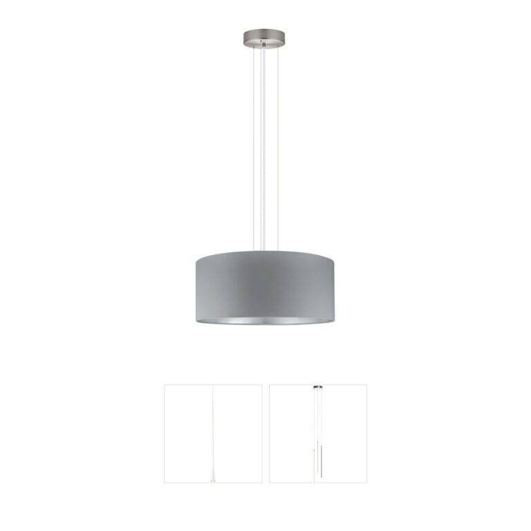Eglo Maserlo Steel Drum Pendant