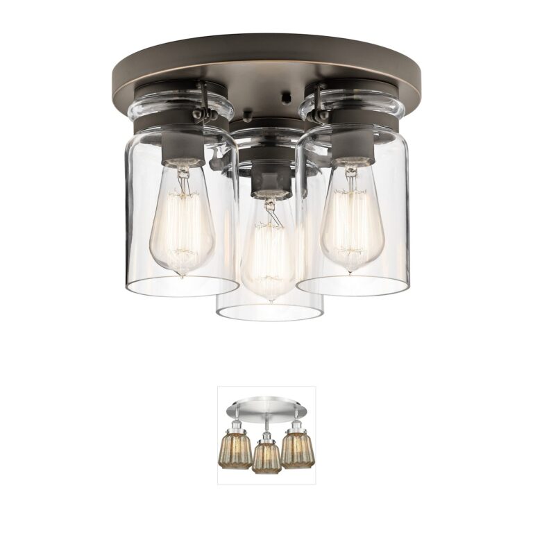 Kichler Brinley Steel Flush Mount