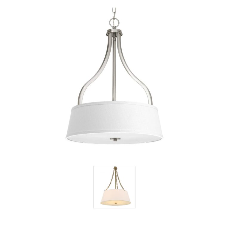 Progress Lighting Arden Collection Brushed Nickel Pendant